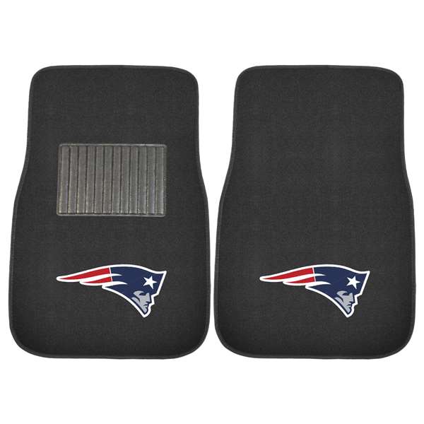 New England Patriots Patriots 2-pc Embroidered Car Mat Set