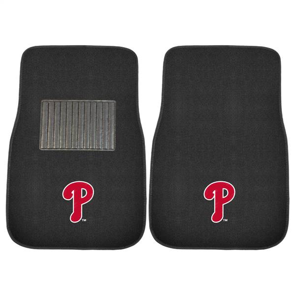 Philadelphia Phillies Phillies 2-pc Embroidered Car Mat Set