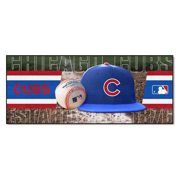 Chicago Cubs Cubs Baseball Runner