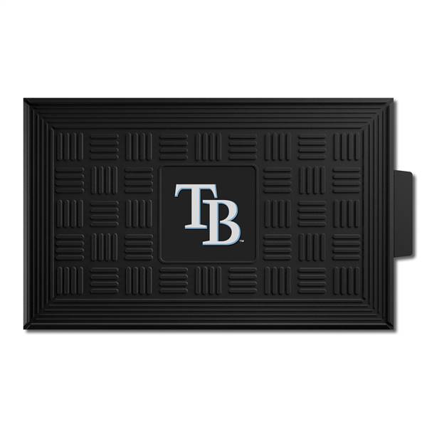 Tampa Bay Rays Rays Medallion Door Mat