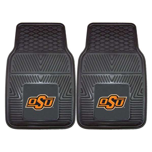 Oklahoma State University Cowboys 2-pc Vinyl Car Mat Set