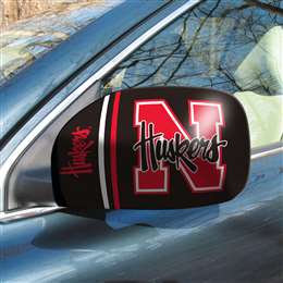 University of Nebraska  Small Mirror Cover Car, Truck