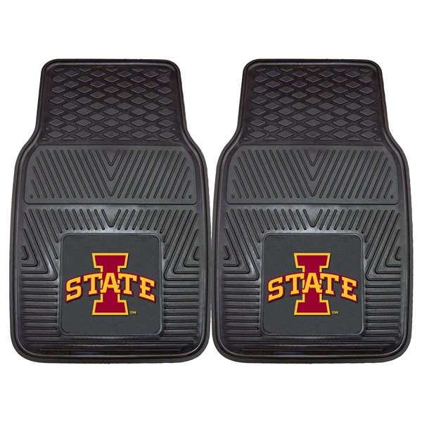 Iowa State University Cyclones 2-pc Vinyl Car Mat Set