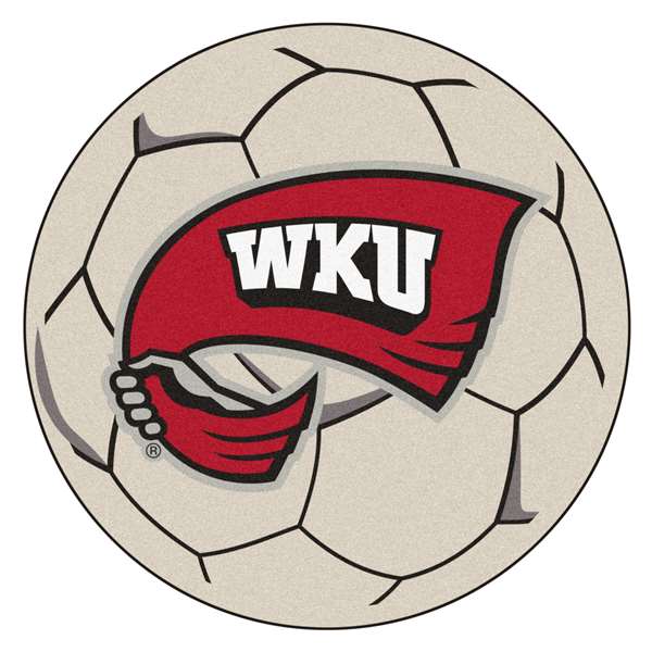 Western Kentucky University Hilltoppers Soccer Ball Mat
