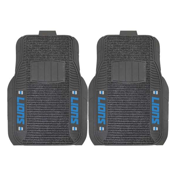 Detroit Lions Lions 2-pc Deluxe Car Mat Set