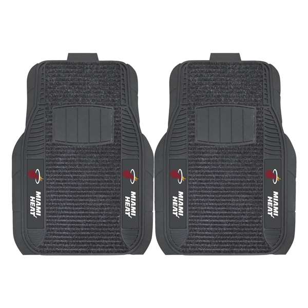 Miami Heat Heat 2-pc Deluxe Car Mat Set