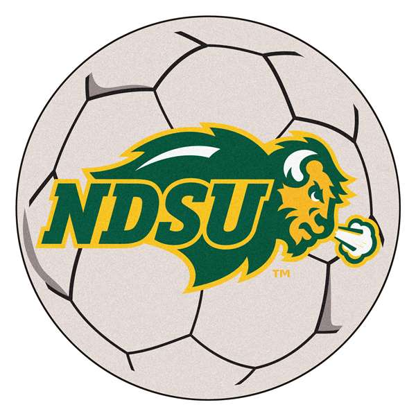 North Dakota State University Bison Soccer Ball Mat