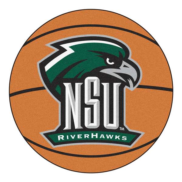 Northeastern State University Riverhawks Basketball Mat