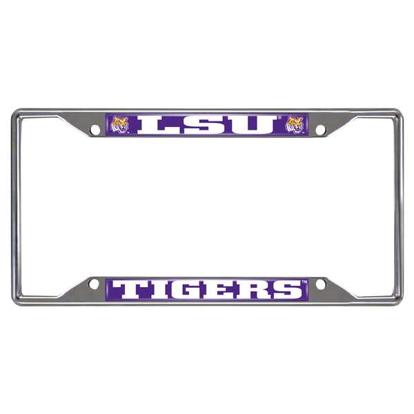 Louisiana State University Tigers License Plate Frame
