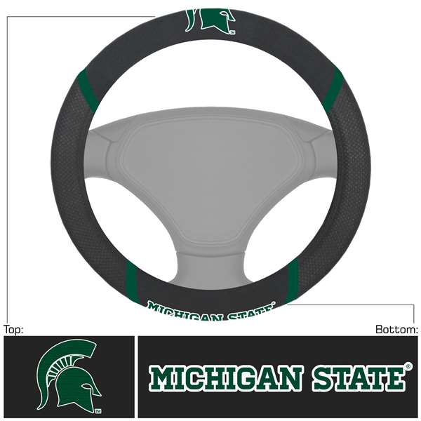 Michigan State University Spartans Steering Wheel Cover