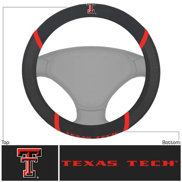 Texas Tech University Red Raiders Steering Wheel Cover
