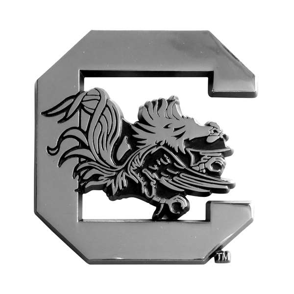 University of South Carolina Gamecocks Chrome Emblem