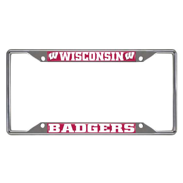 University of Wisconsin Badgers License Plate Frame