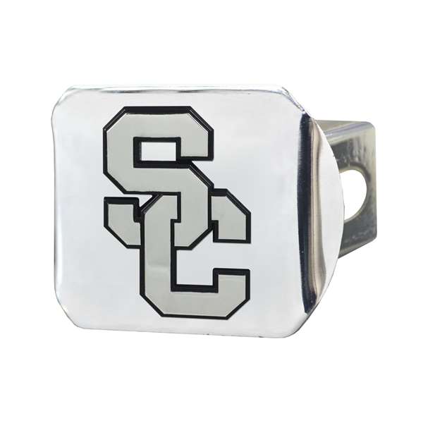 University of Southern California Trojans Hitch Cover - Chrome