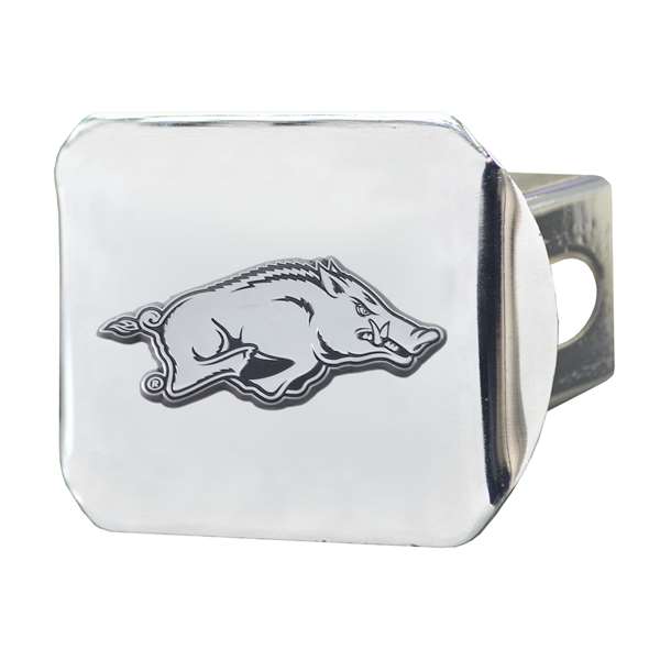 University of Arkansas Razorbacks Hitch Cover - Chrome