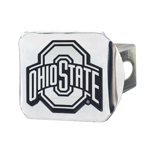 Ohio State University Buckeyes Hitch Cover - Chrome