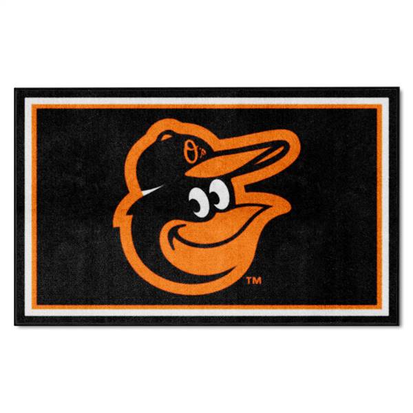 Baltimore Orioles Orioles 4x6 Rug