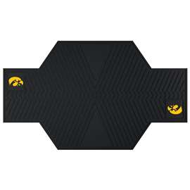 University of Iowa Hawkeyes Motorcycle Mat