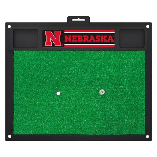 University of Nebraska Cornhuskers Golf Hitting Mat