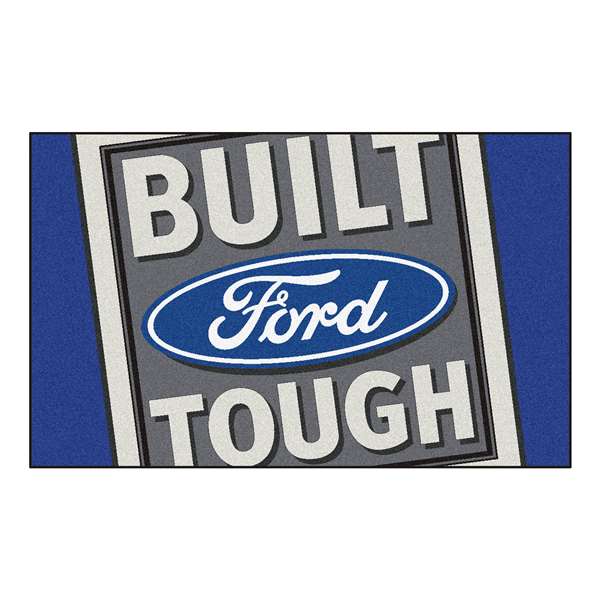 Ford - Built Ford Tough  4x6 Rug Rug Carpet Mats