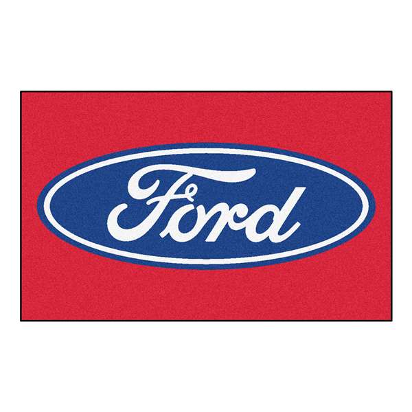 Ford - Ford Oval  4x6 Rug Rug Carpet Mats