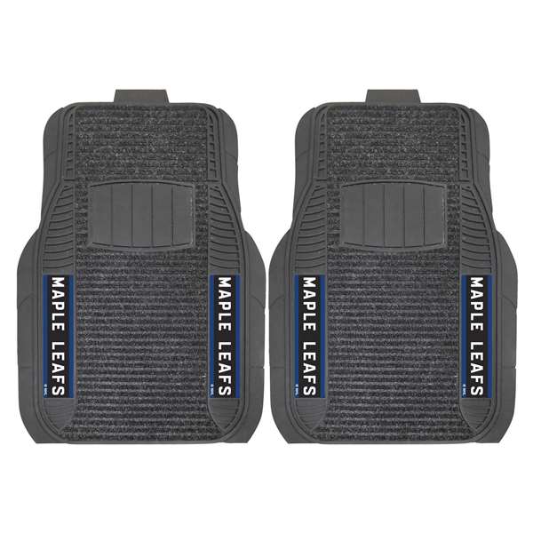 Toronto Maple Leafs Maple Leafs 2-pc Deluxe Car Mat Set