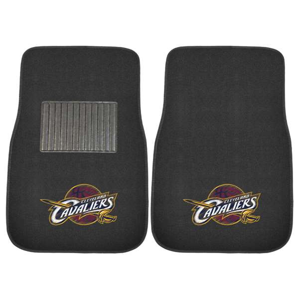 Cleveland Cavaliers Cavaliers 2-pc Embroidered Car Mat Set