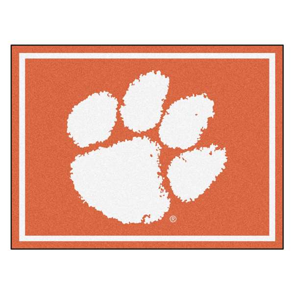 Clemson University Tigers 8x10 Rug