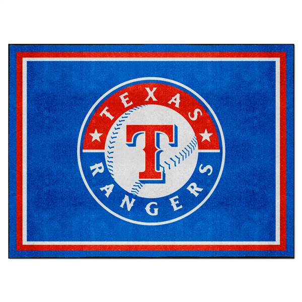 Texas Rangers Rangers 8x10 Rug