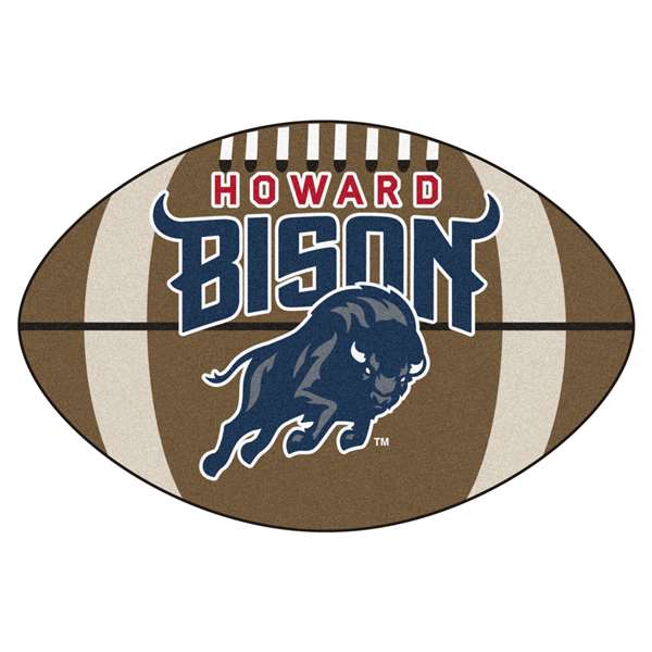 Howard University Bison Football Mat
