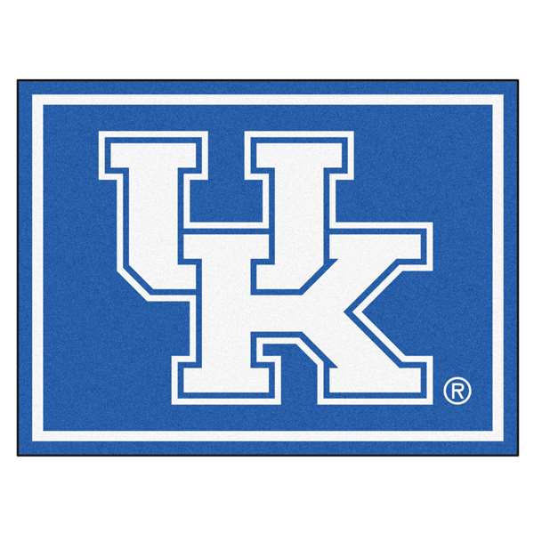 University of Kentucky 8x10 Rug UK Logo