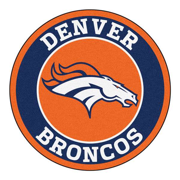Denver Broncos Broncos Roundel Mat