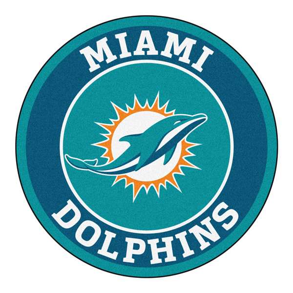 Miami Dolphins Dolphins Roundel Mat