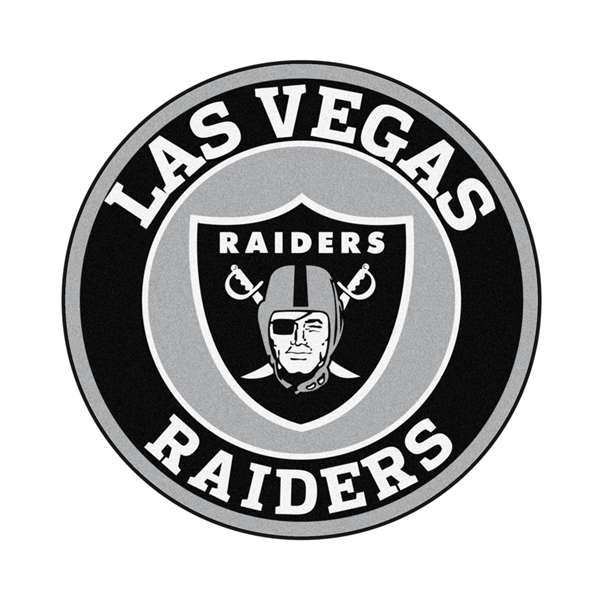 Las Vegas Raiders Raiders Roundel Mat