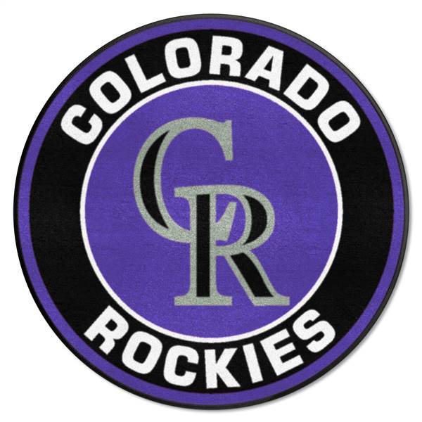 Colorado Rockies Rockies Roundel Mat