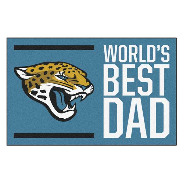 Jacksonville Jaguars Jaguars Starter Mat - World's Best Dad