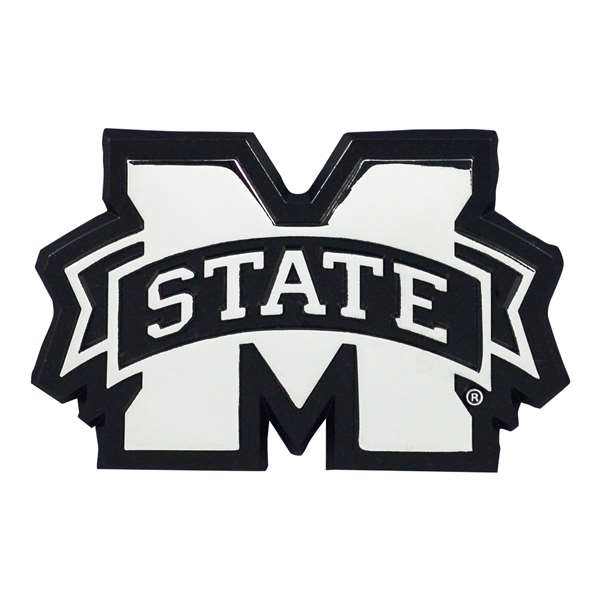 Mississippi State University Bulldogs Chrome Emblem