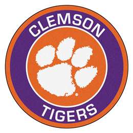 Clemson University Tigers Roundel Mat