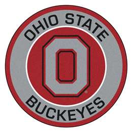 Ohio State University Buckeyes Roundel Mat