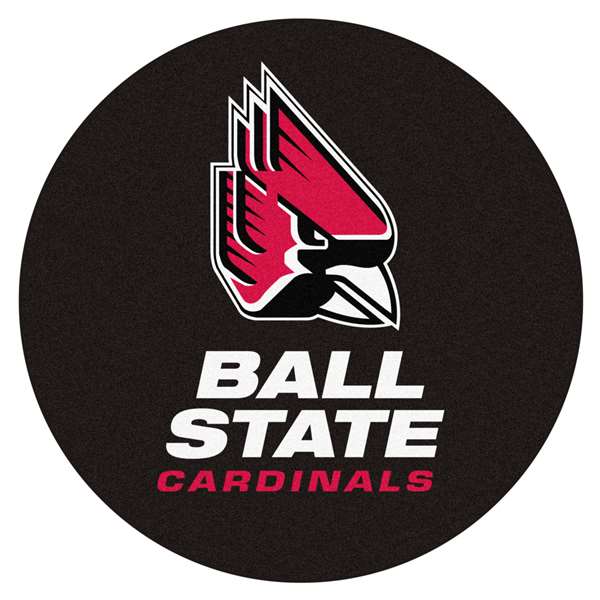 Ball State University Cardinals Puck Mat