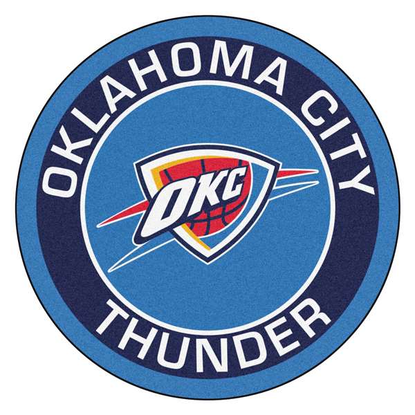 Oklahoma City Thunder Thunder Roundel Mat