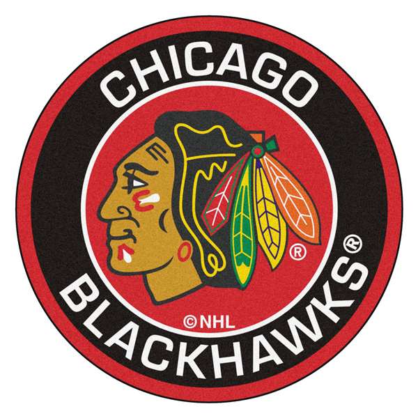Chicago Blackhawks Blackhawks Roundel Mat