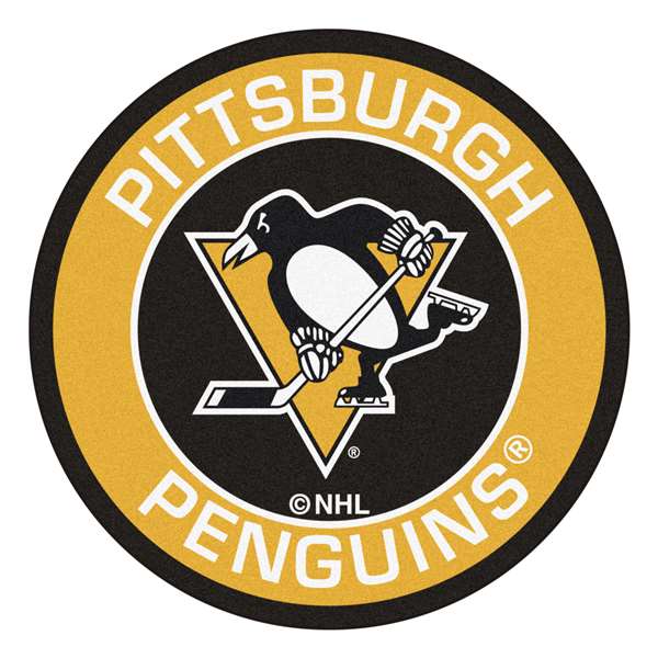 Pittsburgh Penguins Penguins Roundel Mat