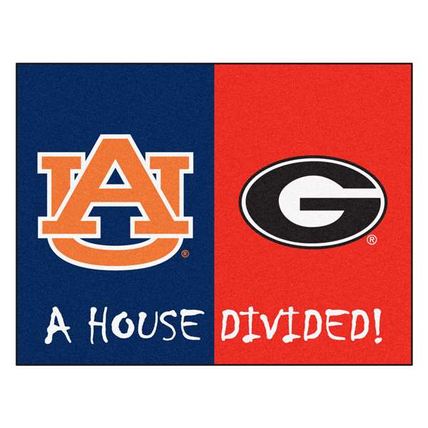 House Divided - Auburn / Georgia House Divided House Divided Mat