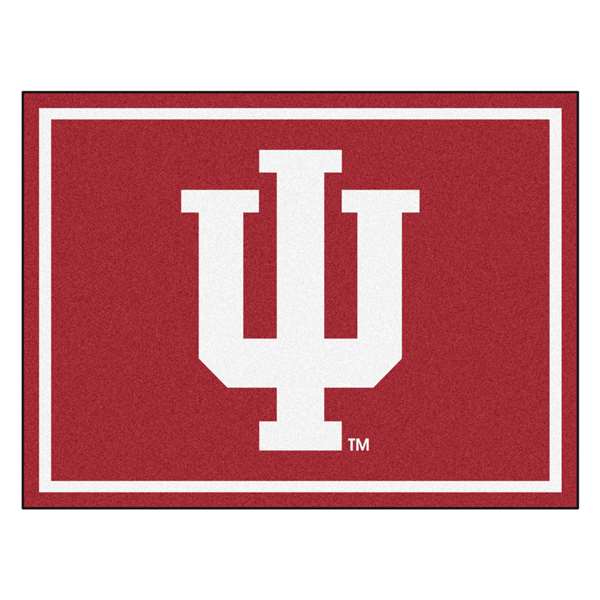 Indiana University 8x10 Rug IU Logo