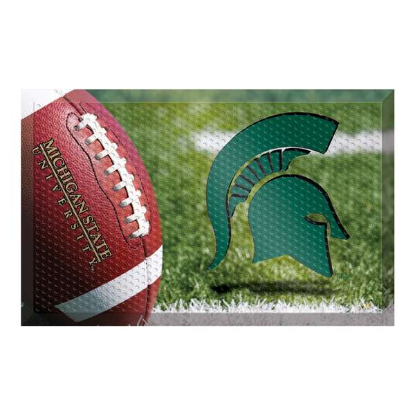 Michigan State University Spartans Scraper Mat