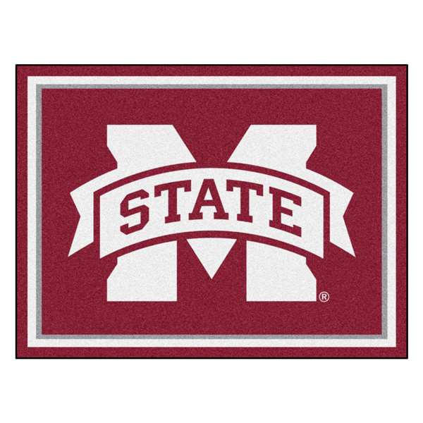 Mississippi State University 8x10 Rug M State Logo