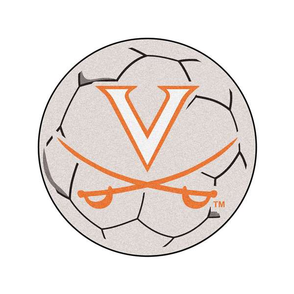 University of Virginia Cavaliers Soccer Ball Mat