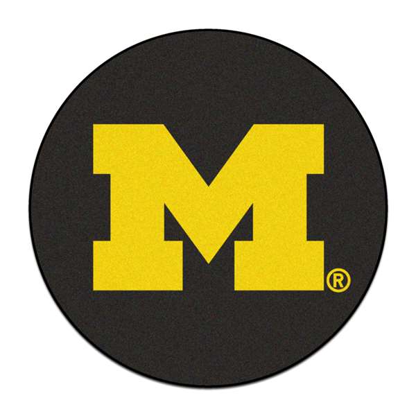 University of Michigan Wolverines Puck Mat
