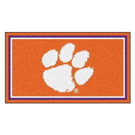 Clemson University Tigers 3x5 Rug